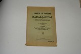 Culegere de probleme bacalaureat si cursul superior de liceu D. Georgescu - 1930