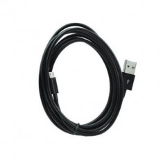 Cablu USB - Micro USB, 2m, Negru foto