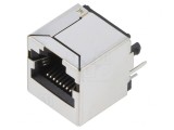 Soclu RJ50 10p10c Ecranat pentru PCB THT