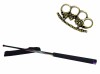 Set Autoaparare: Baston Telescopic 66cm, Box Craniu Metalic Multicolor, Husa Curea - Ideallstore