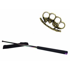 Set baston telescopic 66 cm + box craniu