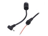 Cablu Alimentare DC 2,5/0,7 mm Negru 1,2m, Akyga