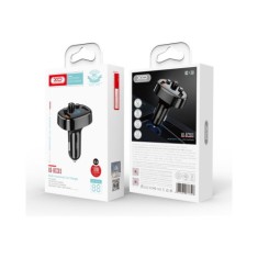 Modulator MP3 SMART cu functie handsfree auto Bluetooth si incarcator auto QC 3.0, 2x USB, 18 W 12V-24V Cod: XO-BCC03 Automotive TrustedCars