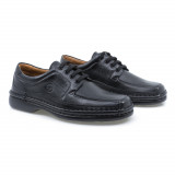 Pantofi barbati, Gitanos, Git-220si, casual, piele naturala, negru