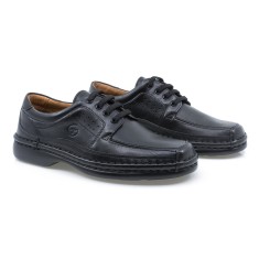 Pantofi barbati, Gitanos, Git-220si, casual, piele naturala, negru foto