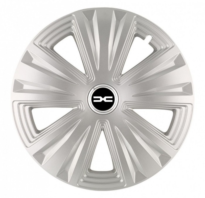 Set 4 capace roti pentru Dacia Nou, model Glory Gray, R14