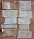 lot zece bilete autobuz SV