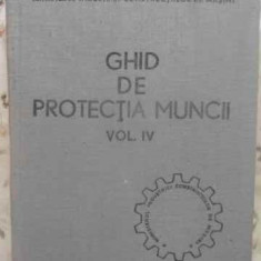 GHID DE PROTECTIA MUNCII VOL.IV (4) VENTILAREA SI CLIMATIZAREA AERULUI. COMBATEREA ZGOMOTULUI SI VIB-COLECTIV