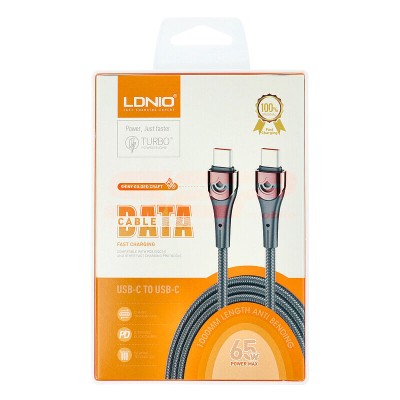 Cablu date Type-C - Type-C LDNIO Fast Charge PD+QC LC861c foto