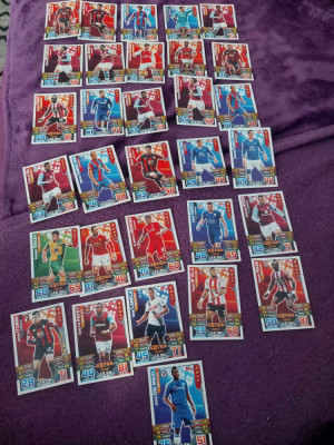 Lot Fotbal/fotbalisti-FC.CRYSTAL PALACE-MIDFIELDER-top Match ATTAX-PREMIER LEAGU foto