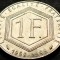 Moneda comemorativa 1 FRANC - FRANTA, anul 1988 * cod 489 B