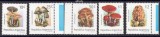 ARGENTINA 1994, Ciuperci, serie neuzata, MNH