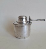 Spirtiera din alpaca argintata, a doua jum. a sec. XX