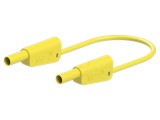 Cablu de măsurare 2 m, 19A, mufă banană 4 mm, galben