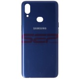 Capac Baterie Samsung Galaxy A10s (A107) Negru, Compatibil, Bulk - Include Butoane Laterale