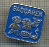 Y 563 INSIGNA - BADDAREN -SPORTURI ACVATICE, INOT.. -SUEDIA -PENTRU COLECTIONARI