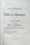 Documente privitoare la Comertul Romanesc - Furnica Dum. , Bucuresti,1931.