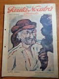 gazeta noastra 1929-regina maria,director victor eftimiu