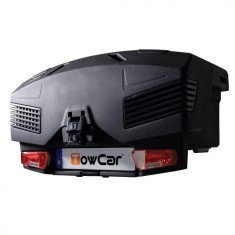 Cutie portbagaj pe carligul de remorcare TowBox Evo, Urban Negru