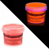 Vopsea glow in the dark fosforescenta care lumineaza portocaliu - 100 g