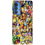 Husa compatibila cu Motorola Edge 20 model Simson Universe, Silicon, TPU, Viceversa, Transparent, Carcasa