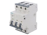 &Icirc;ntrerupător supracurent SIEMENS 3 poli 5A 230/400V MCB 10kA