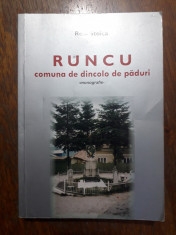 Monografie Runcu - Relu Stoica, autograf / R4P3F foto
