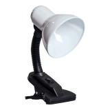 Lampa Birou Clip Alb 1xE27 60W