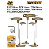 Torx in T Set 8buc