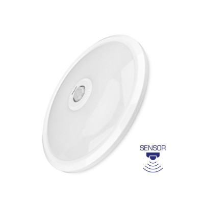 Plafoniera led cu senzor 15W 6500K 900lm Braytron BR-BC15-00330 foto