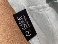 Sling cu inele Isara Frosty Green (bambus+in)