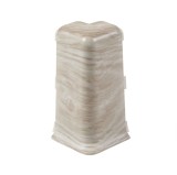 Colt exterior pentru plinta Vilo Esquero 603, platan californian, 66.6 x 21.9 mm, 2 buc / set