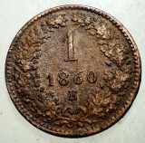 1.483 AUSTRIA 1 KREUZER 1860 E