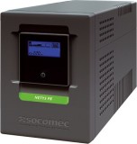 UPS SOCOMEC Line Int. cu Sinusoida Pura, tower, 1500VA/ 1050W,AVR,6xIEC,LCD,2x 24V/9Ah,Backup 55 min,incarcare 8h,conector USB,combo RJ45,&quot;Netys PR MT