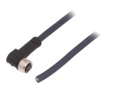 Cablu de Conectare M8 4P 5m 30VAC 4A IP69K