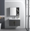 Set mobilier de baie cu lavoar Astor 60cm Grey