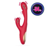Vibrator LoveS Rabbit Flapping Red