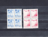 M1 TX4 8 - 1969 - Uzuale - valori mici - perechi de cate patru timbre, Posta, Nestampilat