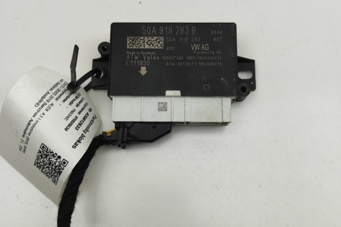 Unitate de control senzor de parcare PDC AUDI A3 Limousine 8VS, 8VM 2018 OEM: 5QA919283B,5QA919283 | 30812633