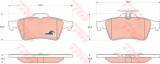 Set placute frana,frana disc OPEL VECTRA C GTS (2002 - 2016) TRW GDB1621