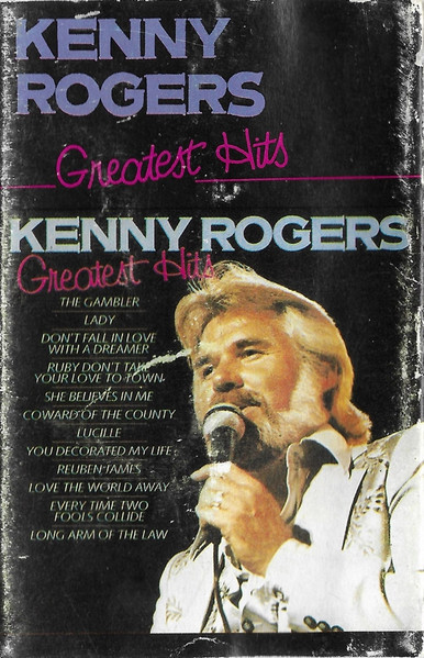 Casetă audio Kenny Rogers - Greatest Hits, originală