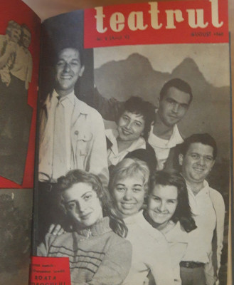 Revista Teatrul 1960 foto