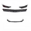 Prelungire Bara Fata Lip Spoiler Brabus Design Universal Negru ABS Tuning Auto Exterior