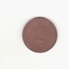 Gemania (R.F.G.) 2 pfennig 1976 litera J