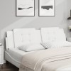 VidaXL Pernă pentru tăblie pat, Zadar, alb, 183 cm, piele artificială 374881