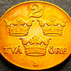Moneda istorica 2 ORE - SUEDIA, anul 1930 *cod 3251 B - bronz excelenta