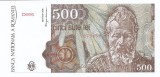 Romania 500 lei 1991 Ianuarie - Constantin Brancusi (279459) P-98a- UNC !!!