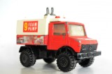 Macheta Matchbox Super Kings Mercedes Unimog masina pompieri, 1:55