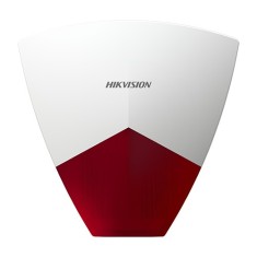 Sirena cablata de exterior, 12 VDC, Rosu, IP55 - HIKVISION DS-PS102X-R SafetyGuard Surveillance