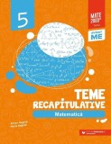 Matematică. Teme recapitulative. Clasa a V-a - Paperback brosat - Anton Negrilă, Maria Negrilă - Paralela 45 educațional